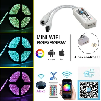 

LED Strip Light RGB Smart WiFi LED Lights Strip Colorful lights WIFI RGB Controller LED Strip Controller Wireless Remote Control