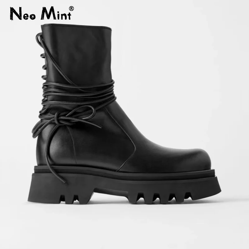 designer chunky boots