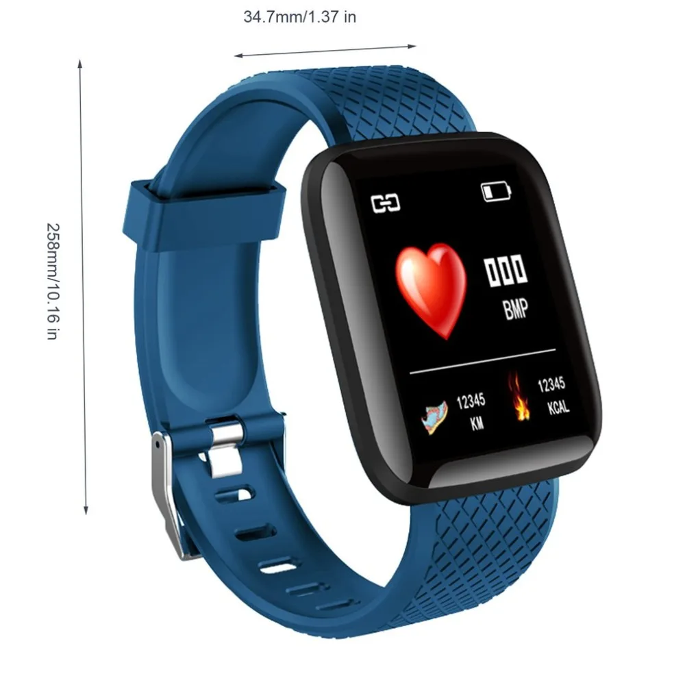 

116 Plus Smart Watch 1.3 Inch Tft Color Screen Waterproof Sports Fitness Activity Tracker Smart Watch
