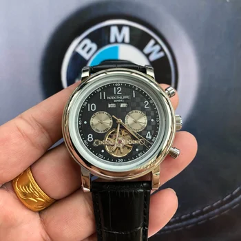 

Patek- Philippe- Datelog Series Ladies Men's Automatic Mechanical Watch Stainless Steel Waterproof Casual Watch Gift 1659 Orders