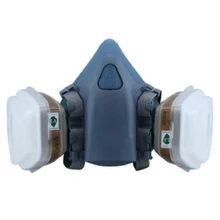 7502 противогаз военный ядовитый респиратор Половина лица широко используется маска Химическая краска спрей защита пестицидов сажевый фильтр