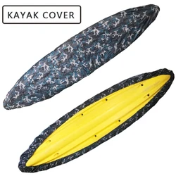 Professional Universal Kayak Cover Canoe Boat Waterproof UV Resistant Dustproof Storage Cover Shield Fishing Boat Storage Cover