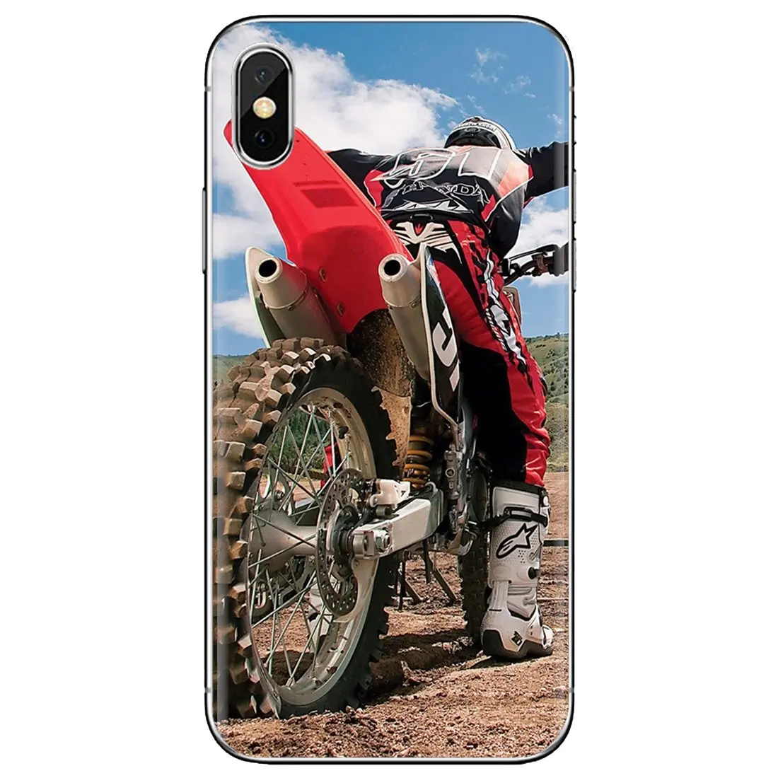 Moto Cross Dirtbikes Bike Case For Samsung Galaxy A10 A20 A30 A40 A50 51 A70 A80 
