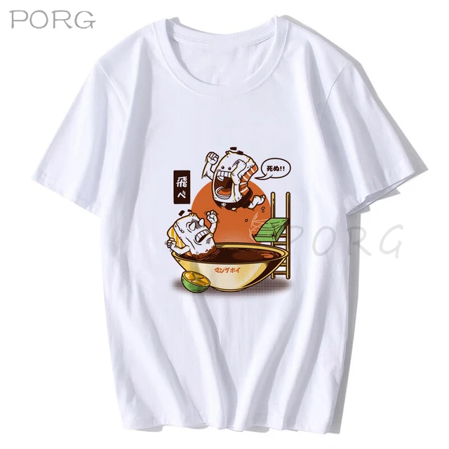 Neko Sushi Bar Kawaii Raw Cat Food Japanese Chef T Shirts 100 Cotton Harajuku Oversized T Shirt Anime Shirt Graphic T Shirts T Shirts Aliexpress