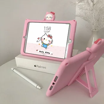 

Case for iPad Mini 5 Case 3D Cartoon Silicone Soft Back Stand Cover for iPad Mini 5 Case Funda