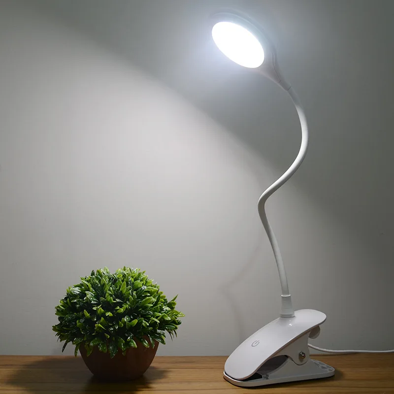 

USB Plug-in Type Clip Light Students Dormitory Bed tou jia zi Lamp Mini Book Clip Lamp Plug Manufacturers Direct Selling