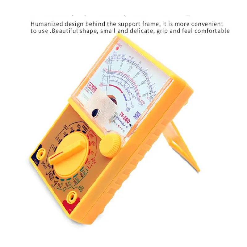 

DC/AC Pointer Multimeter 1000V 250mA Resistance Voltmeter Current Meter