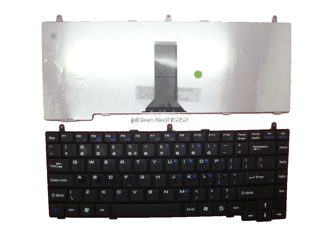 Клавиатура для ноутбука MSI L710 L715 L720 L725 M660 M662 M673 M675 M677 S425C S425DL S430X S450 VR320 VR320X MS-1034 MS-1633