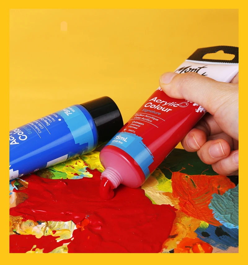 Acrylic Paint Pouring Supplies  Fabric Paint Acrylic Paints - 20colors  100ml Tube - Aliexpress