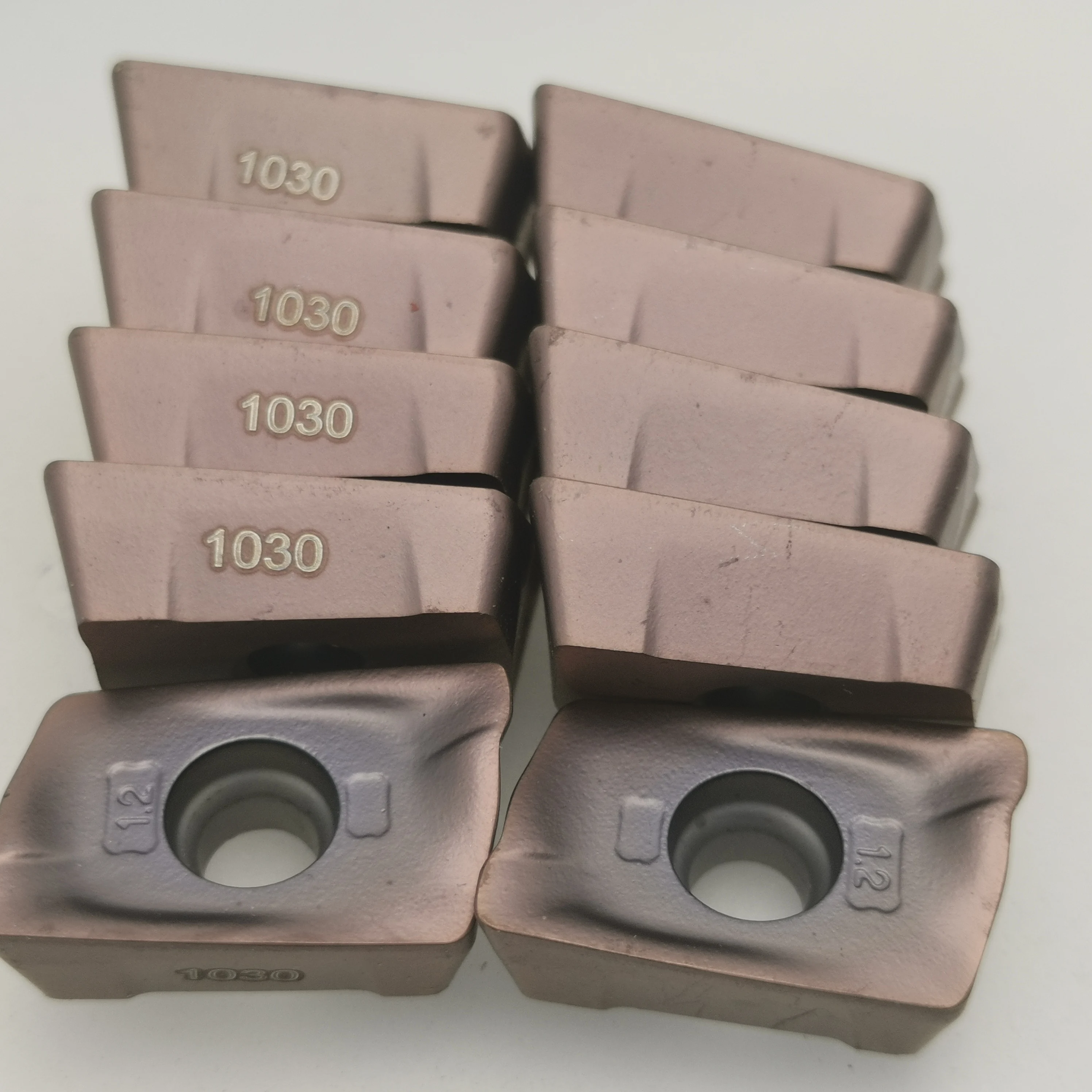 

20PCS R0.8 SANDV high quality milling insert R390 180608M PM1030 carbide tool, shoulder milling cutter CNC tool