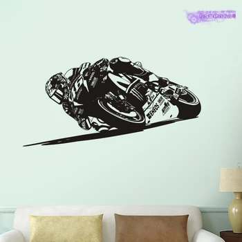 

Moto GP Motorcycle Racing Sticker Vehicle Decal Posters Vinyl Wall Pegatina Decor Mural Sticker