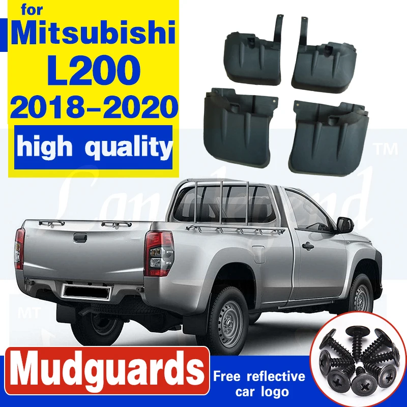 Шаблон щитка грязи для MITSUBISHI L200 2018 2020 Автомобильные Брызговики крыло брызговиков