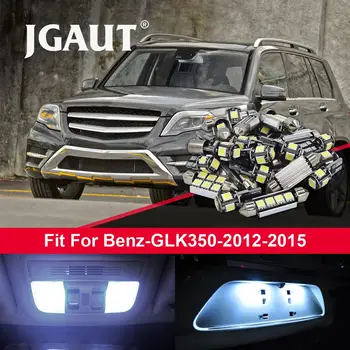 

JGAUT 10pcs Car T10 LED Light Bulbs Interior Package Kit For Mer-cedes Be-nz GLK350 2012-2015 Error Free Canbus