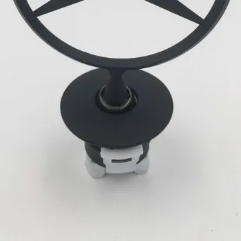 

Black Car 3D Hood Logo Icon Car decoration parts for Mercedes benz W204 W210 W220 W212 W221 C200 A210 E230 E280 A2218800086