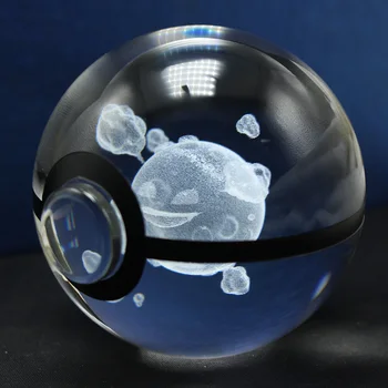 

Crystal Ball Pokeball Glass Koffing Pokemon Go Xmas Gift