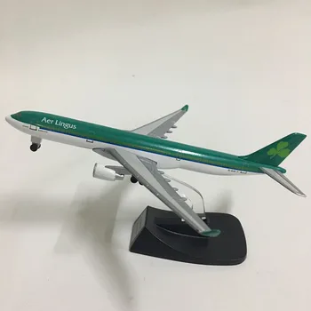 

JASON TUTU 14cm Aer Lingus Airbus A330 Plane Model Airplane Model Aircraft Model 1:400 Diecast Metal planes toy