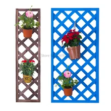 Wall Hanging Decoration Anti-corrosion Balcony Wall Hanging Plant Climbing Vine Wall Hanging Wall Grid Partition Flower Shelf