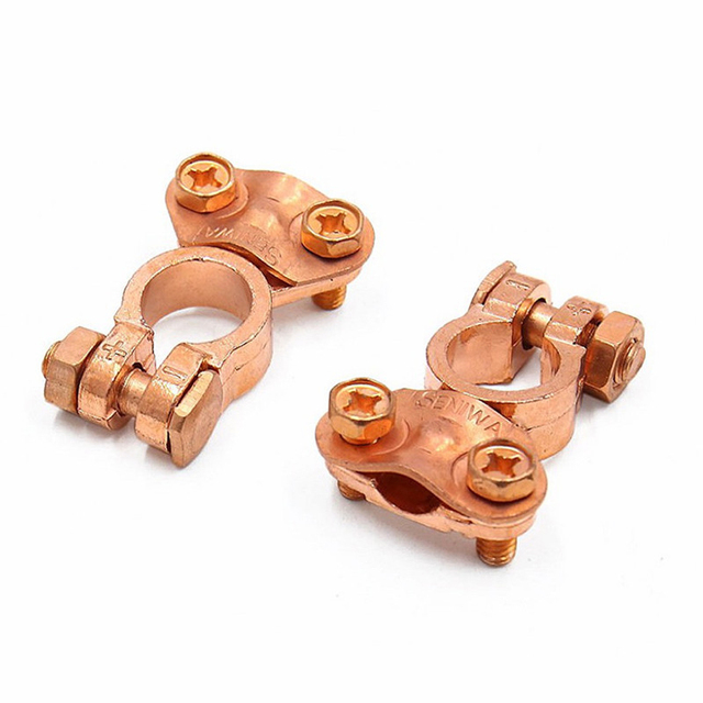 12V 24V Automotive Car Top Post Battery Terminals Wire Cable Clamp Terminal Connectors Car Accessories