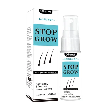 

20ml Moisturizing Face Legs Stop Growth Smooth Repair Essence Skin Care Permanent Quick Effective Hair Removal Spray Inhibitor