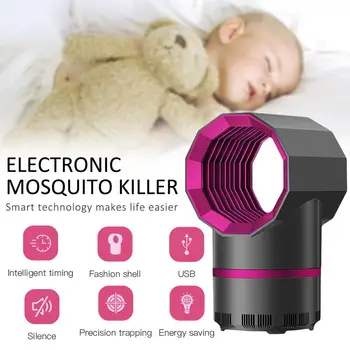 

Electric Photocatalytic Anti Mosquito Killer Lamp 5W USB Powered Night Light UV Bug Insect Trap Pest Control Repellent