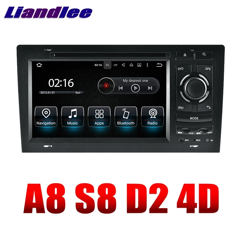 Liandlee автомобильный мультимедийный плеер NAVI для Audi A8 S8 D2 4D 1994 ~ 2003 Автомобильный