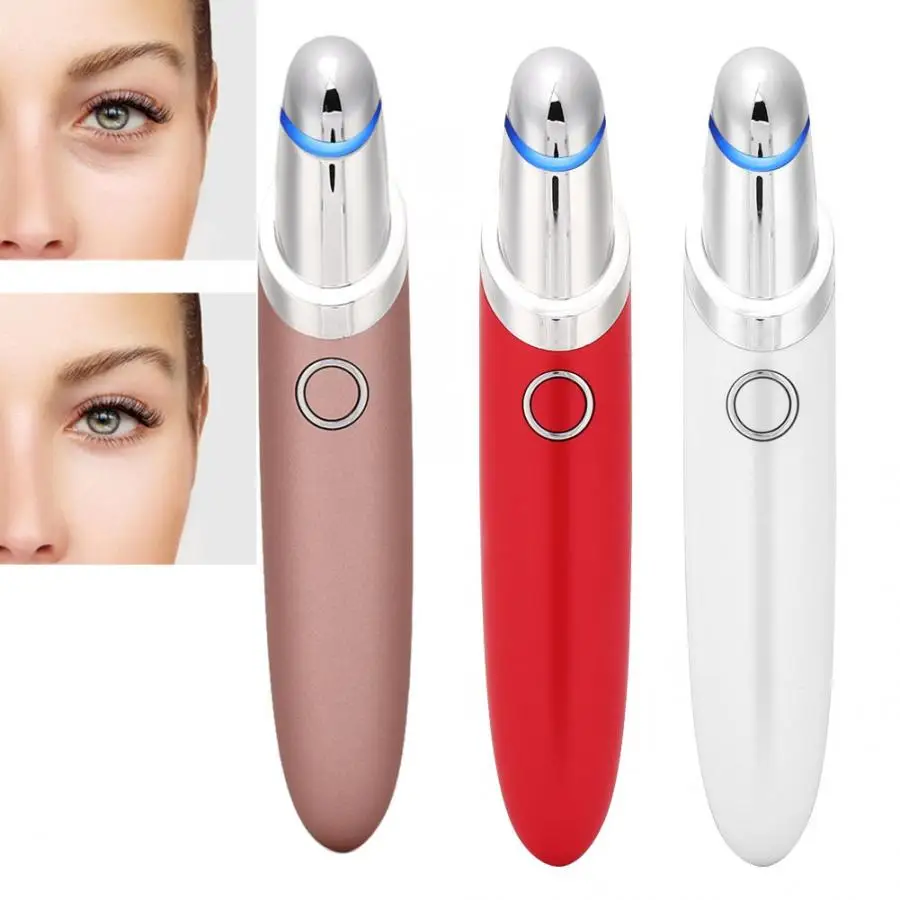 Eye Cover Sleeping Mask Portable Electric Blue Red Light Vibration Heated Eye Massager Anti-aging Eye Care Eyes