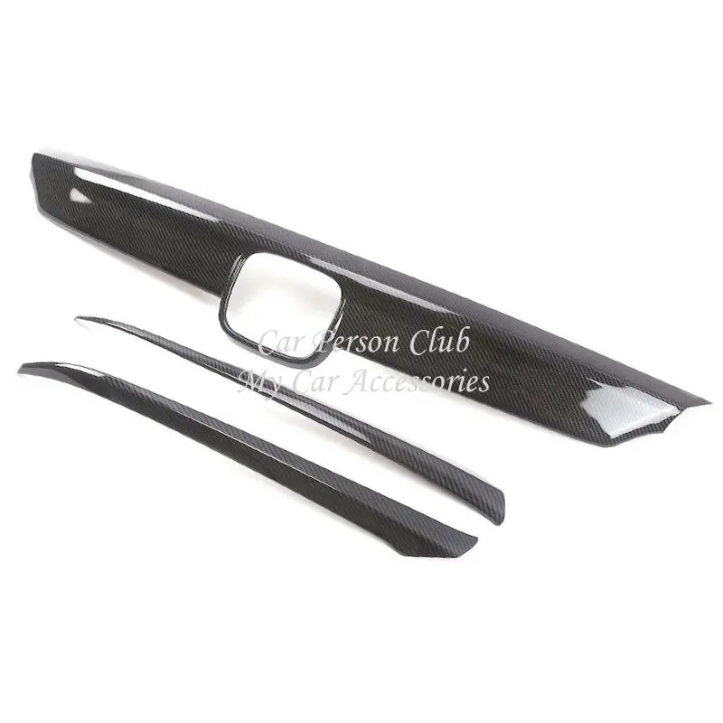 

Для Honda Accord 10 2018-2021 передний логотип Центральная решетка радиатора бампера крышки капота молдинговые отделки ABS аксессуары для автостайлинга