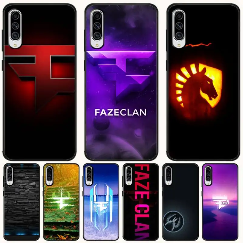 

LJHYDFCNB Game clan FAZE Newly Arrived Black Cell Phone Case For Samsung A10 20 30 40 50 70 10S 20S 2 Core C8 A30S A50S
