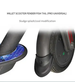 

for Xiaomi 1 Pair Front and Rear Fender Mud Retaining For Xiaomi M365 Pro Mud Retaining Water Electric Scooter Accessories