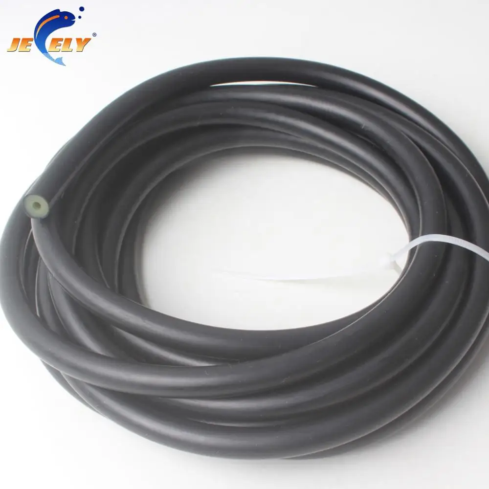 2m/lot 3mmx10mm Black Color Latex Rubber Tube For Spearfishing
