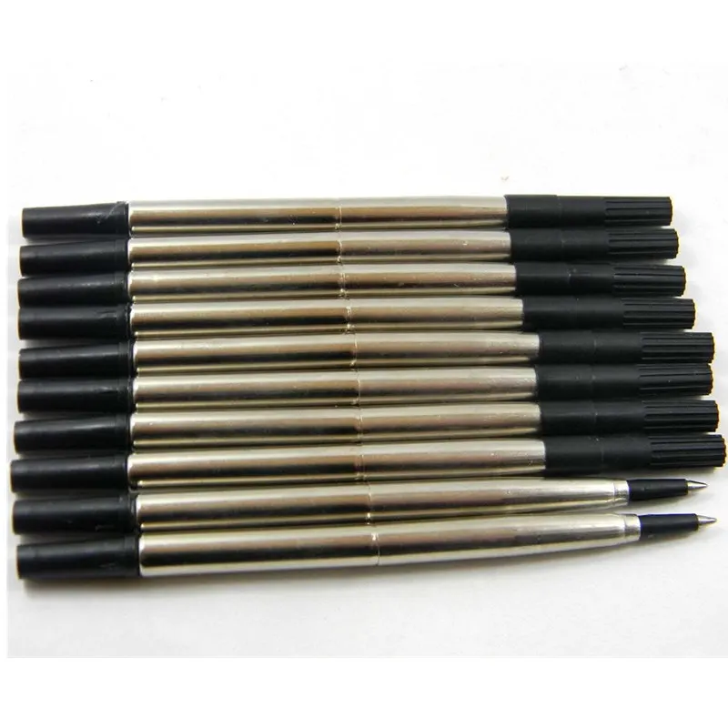 10pcs Pen Refills Black Ink Refill Cross Pen Refills Black Medium Home Pens Cross Pen Refills Writing Office Nib Stationery