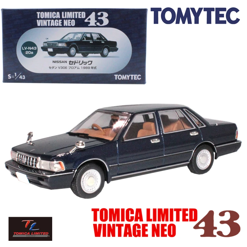 Tomytec tomica limited винтажный neo lv n43 20a 1989 стиль nissan модельный комплект 1/43 Миниатюрный