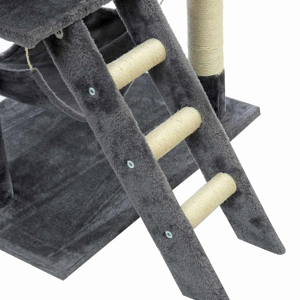 

Speedy Pet Multifunctional Chair Creative Cube House with Scratching Removable Pad Cushions Pet Activity Cat Tree