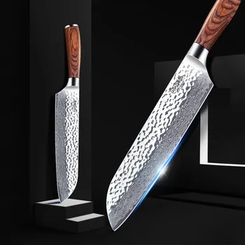 

[Promotion] Hammer Chef Knife Forging Meat Cutting Stainless Steel Slicing Household Kitchen Kitchen Knife