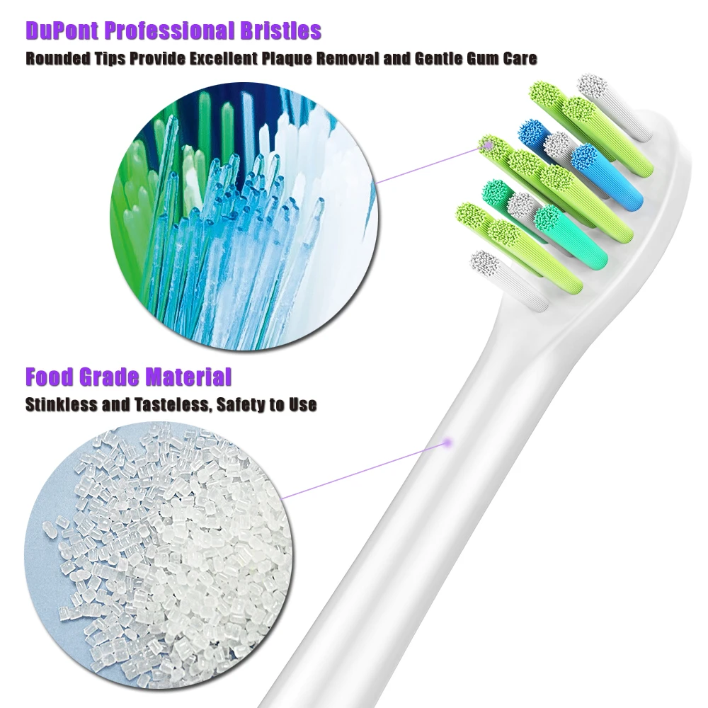 4 шт Reaplacement головки зубной щетки для Philips насадки на зубные щетки Sonicare