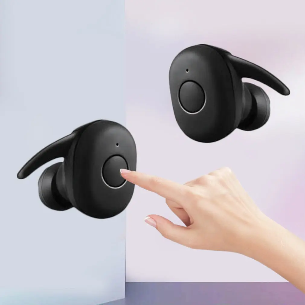 DT-1 Mini Bluetooth Earphone V5.0 True wireless Earbuds Stereo Waterproof Sport wireless earphones with Micphone Charging Box