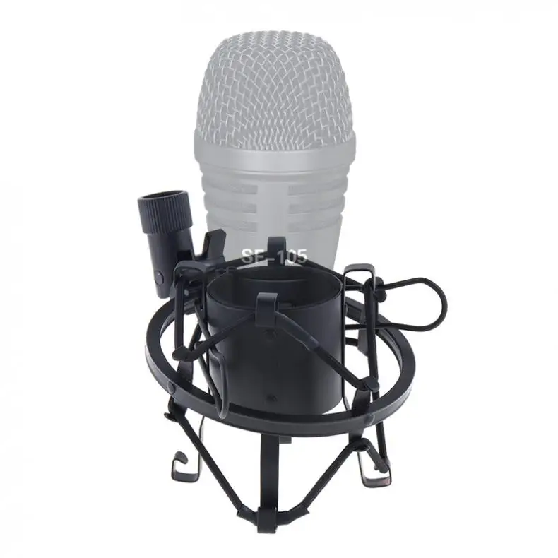 Металлическая студийная запись с зажимом подставка для микрофона медным