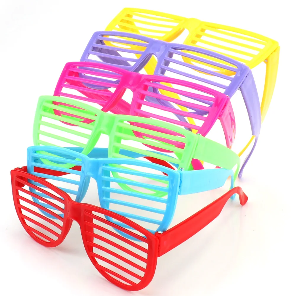 36PCSPlasticToyGlassesforKidsPartyFavorsShutterShadesGlasses