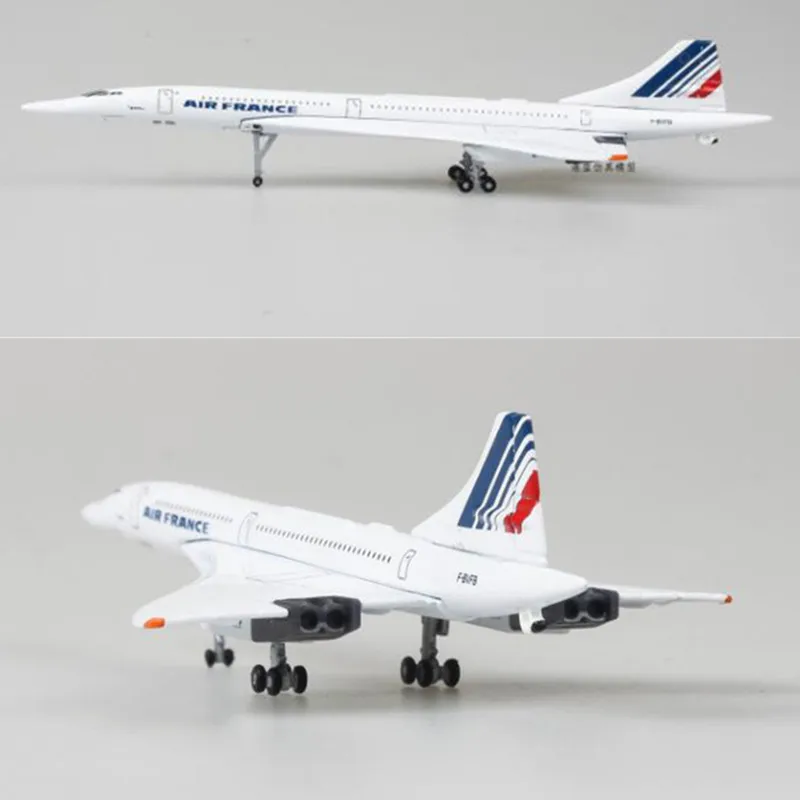 Коллекционные игрушки для детей из сплава 1:400 Air Франция 1976-2003 модель самолета 15