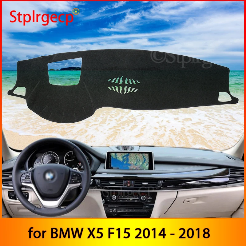 Противоскользящий коврик для BMW X5 F15 2014 2015 2016 2017 2018 с HUD накладка на приборную