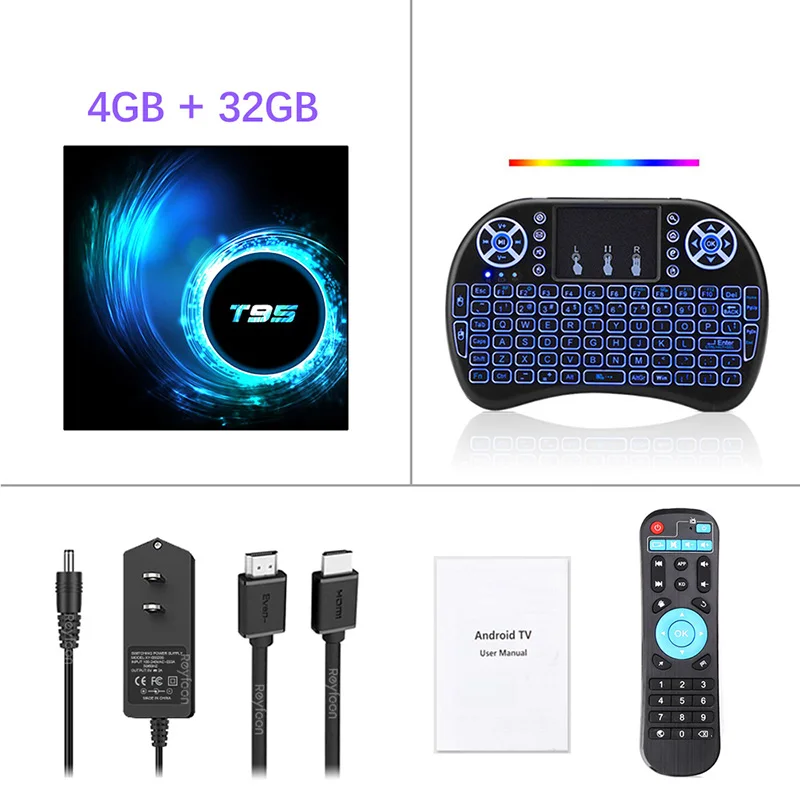 4G 32G i8 backlight Предпродажа Android 10,0 ТВ приставка 4 Гб 64 Гб 32 Гб 2 Гб 16 Гб Allwinner H616 четырехъядерный 6K H.265 USB2.0 2,4 ГГц Wifi Поддержка Google плеер Yo - Цвет: 4G 32G i8 backlight