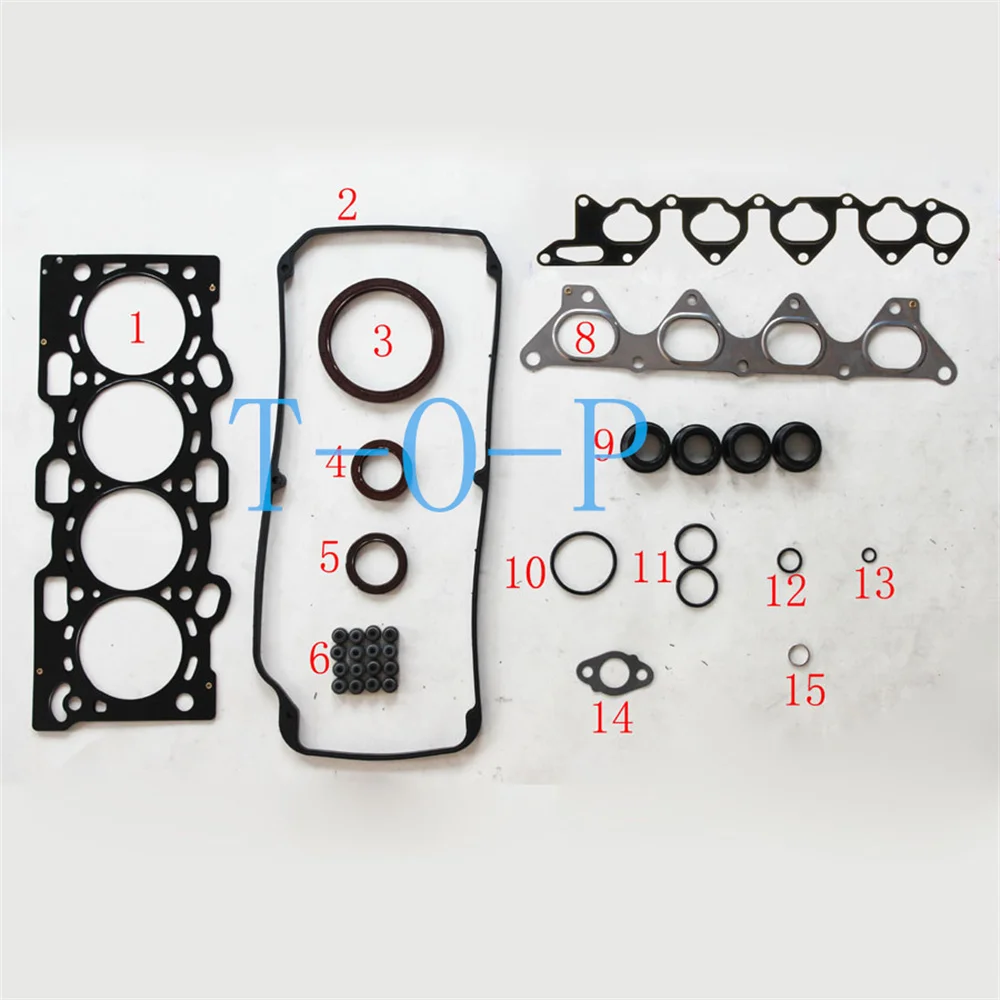 

Engine Complete Overhaul Rebuilding Gasket Kit 4G93-FSV1.8 For Mitsubishi DAMD322820 1800CC