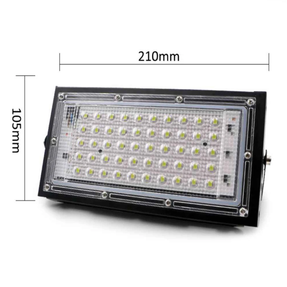 50W Led Ultraviolet Germicidal Disinfection Light UVC Lamp Spotlight 110V 220V Outdoor Garden Wall lamp Sterilization Flood Lamp 2