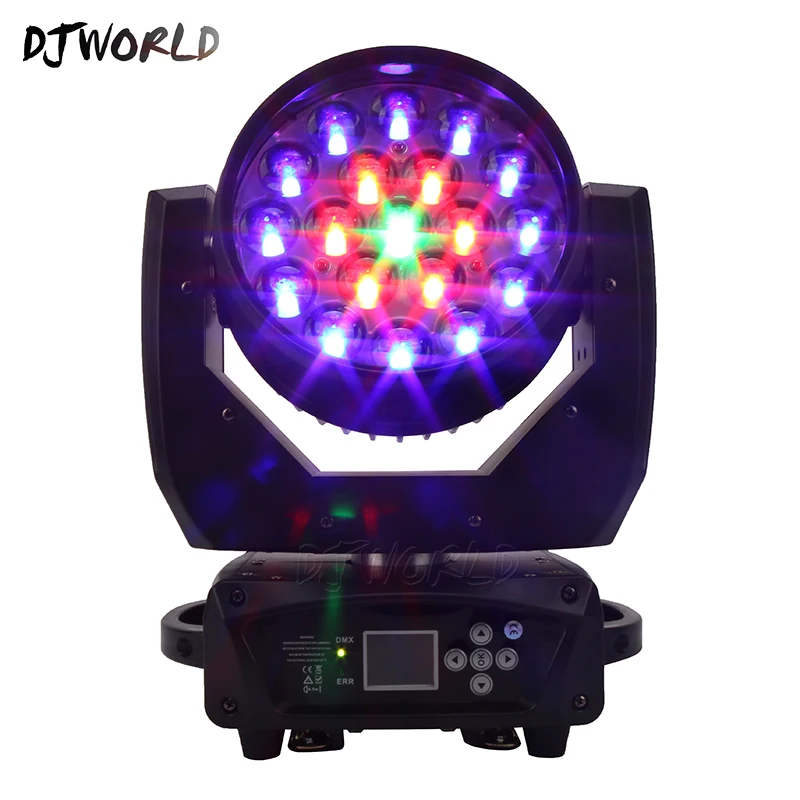  DJworld LED Beam+Wash 19x15W RGBW Zoom Lighting Moving Head Light Stage Light For DJ Disco Light Ho - 4000193371409