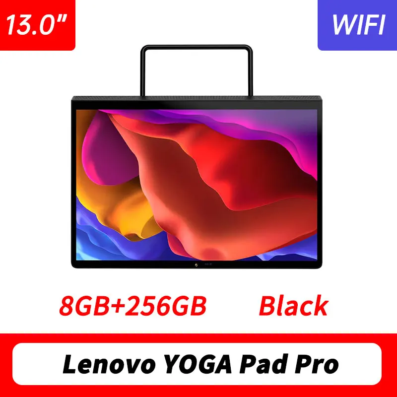 DHL Free Ship Global Rom Lenovo Yoga Pad Pro Tablet PC 13'' 2K Screen 8GB 256GB Snapdragon 870 Octa Core Face Unlock 10200mAh best drawing tablet Tablets