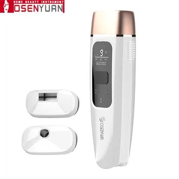 

OSENYUAN Laser Epilator with ICE Cold Function MINI Electric Body Facial Hair Remover Device Manual&Auto Flash Epilator Women