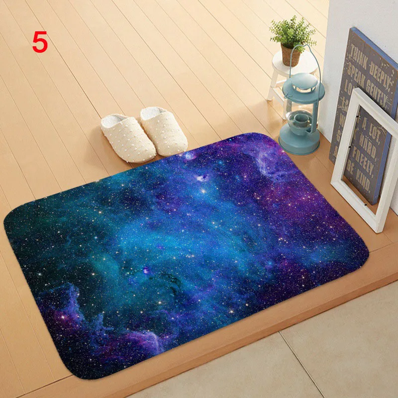 Звездный Небесный коврик для ванной, кухонный ковер, декоративный Противоскользящий ковер, спальня, автомобильный пол, бар, ковры 40*60 см Cocina Alfombra Tapete HQ