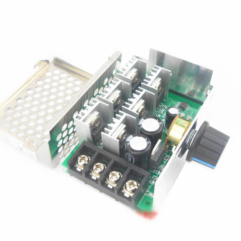 40A 2000W DC Motor Engine Speed Controller 12V 24V 36V 48V 775 795 895 Motor Reducer Speed Controller With Knob Power Switch