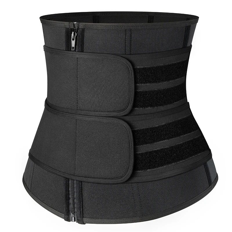 Steel Boned Waist Corset Trainer Sauna Sweat Sport Girdle Cintas Modeladora Women Weight Loss Lumbar Shaper Workout Trimmer Belt body shaper