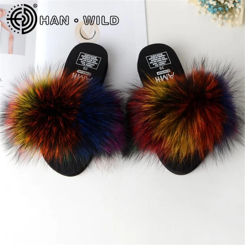 fluffy colorful slides